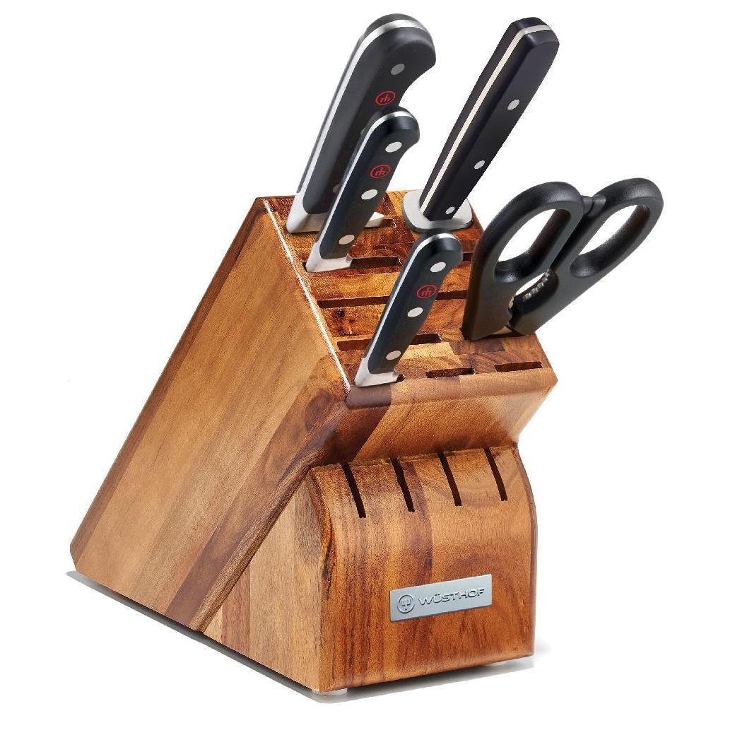 Wusthof Classic 6-piece Starter Knife Block Set - Acacia - Thumbnail 3