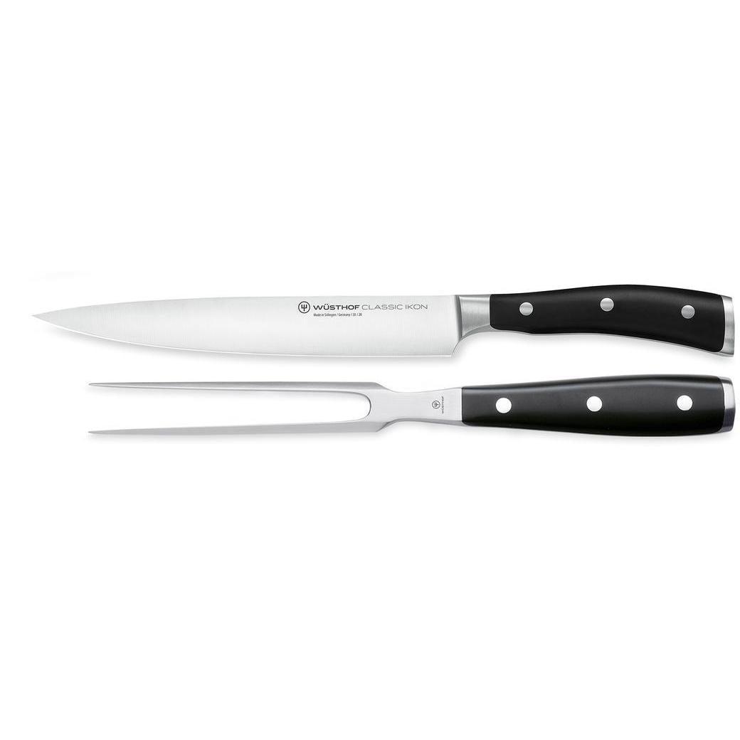 Wusthof Classic Ikon 2-piece Carving Set - J. L. Hufford
