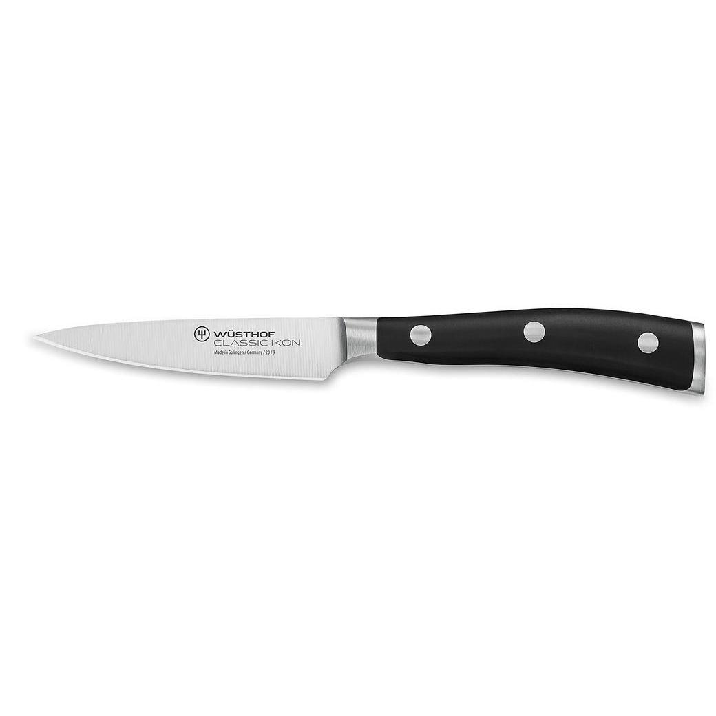 Wusthof Classic Ikon Black 3.5" Paring Knife - Thumbnail 3