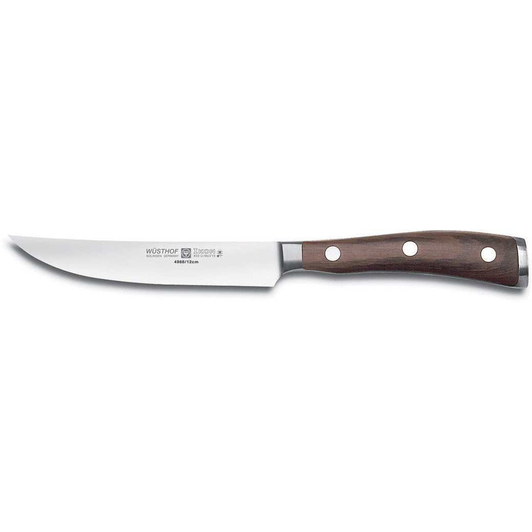 Wusthof Steak Knives & Sets Wusthof Ikon Blackwood Steak Knife - 4.5" JL-Hufford