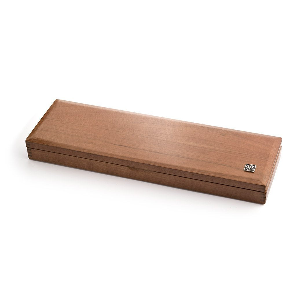 Wusthof Carving &amp; Slicing Knives Wusthof Stainless 2-piece Carving Set - Walnut Chest JL-Hufford