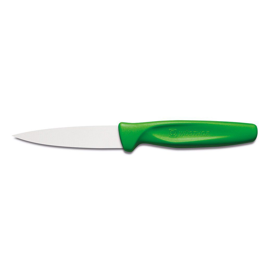 Wusthof Paring &amp; Peeling Knives Green Wusthof Zest 3&quot; Spear Point Paring Knife JL-Hufford