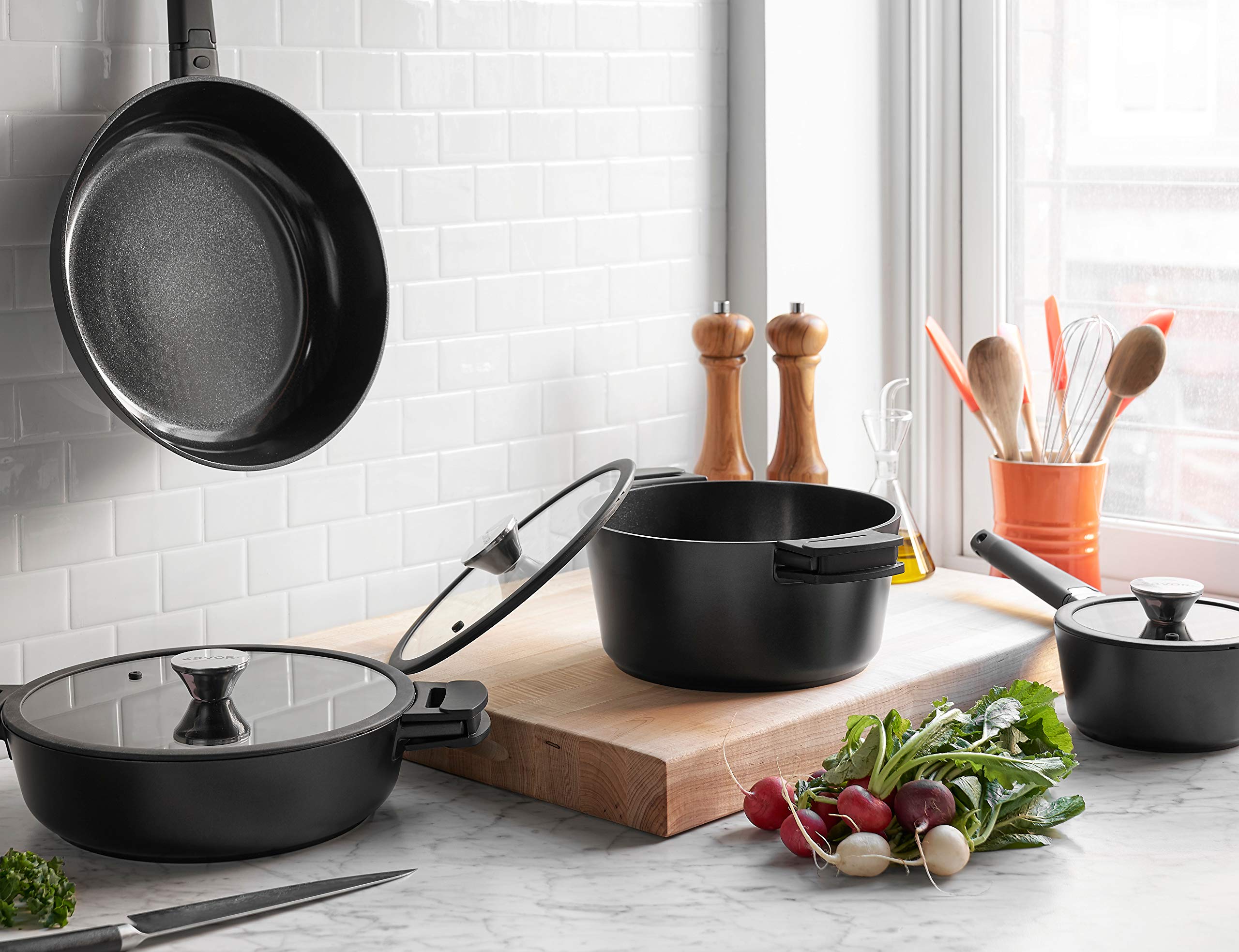 Zavor Noir 7 Piece Cookware Set