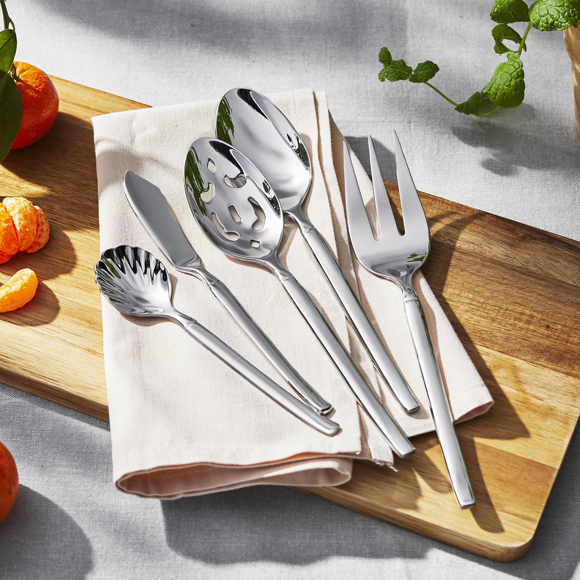 HENCKELS Opus 45-Piece Flatware Set