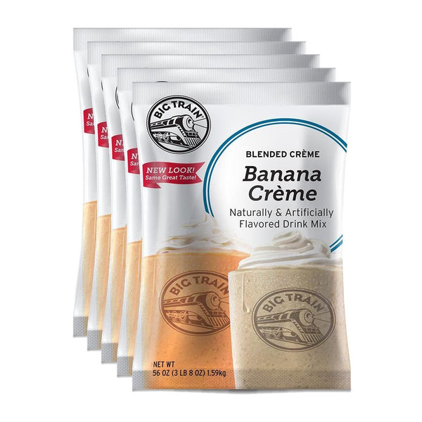 Assorted Big Train Blended Banana Crème 5 Bags J.L. Hufford