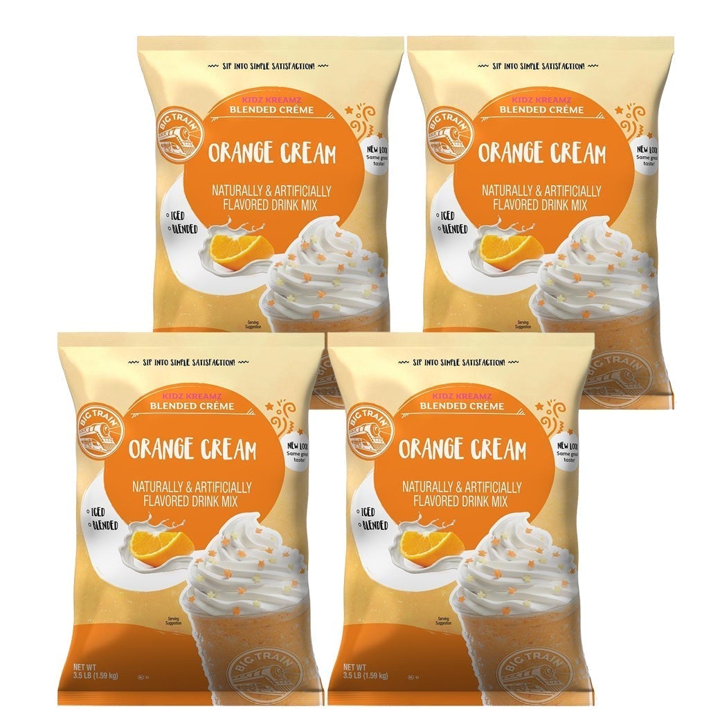Big Train Blended Crème - 3.5 lb bags - Case of 4 - Single Flavor