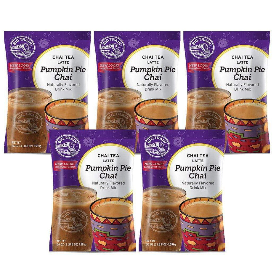 Big Train Chai Tea Latte Mix – Case of 5 (3.5 lb Bags) | J.L. Hufford