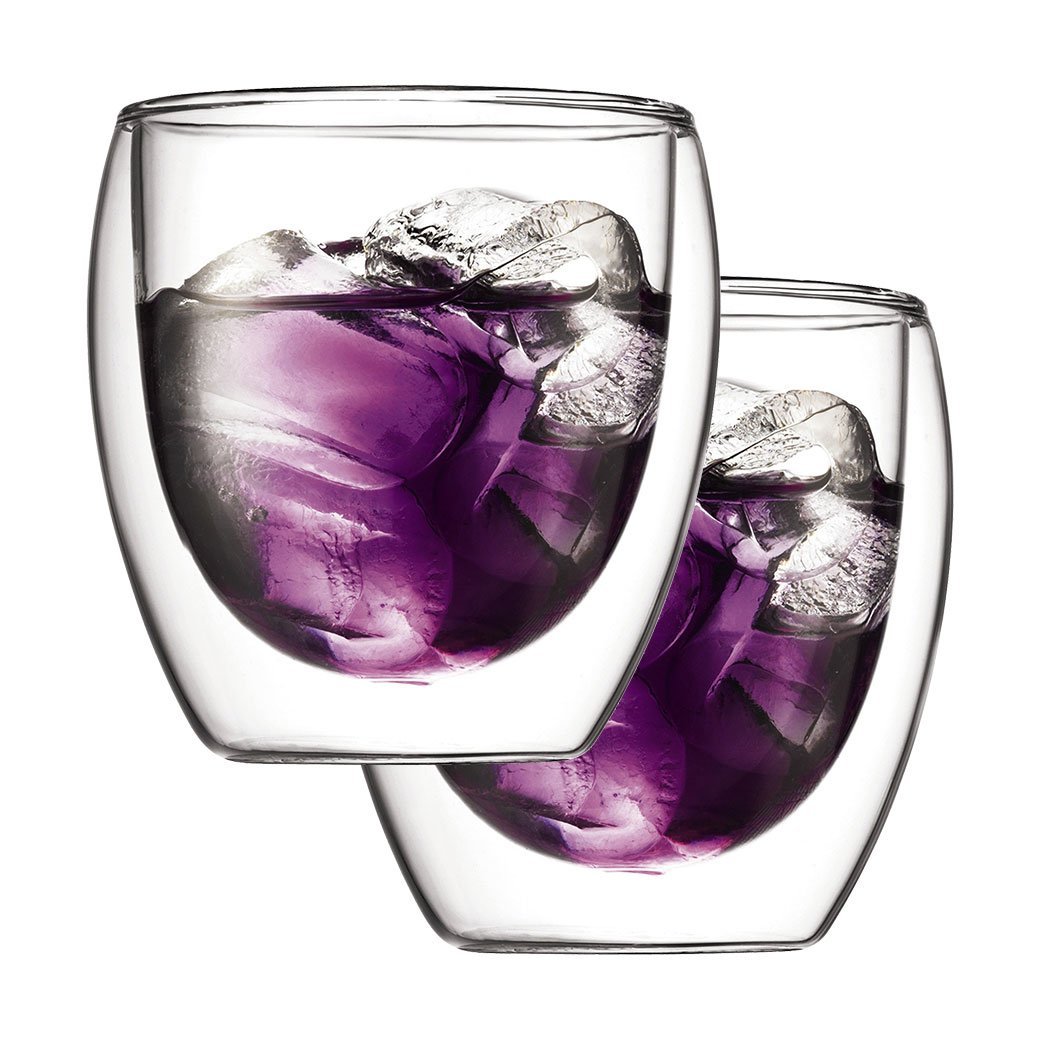 Bodum Double Walled Glassware Bodum Pavina Coffee 8 oz Glass Set of 2 JL-Hufford