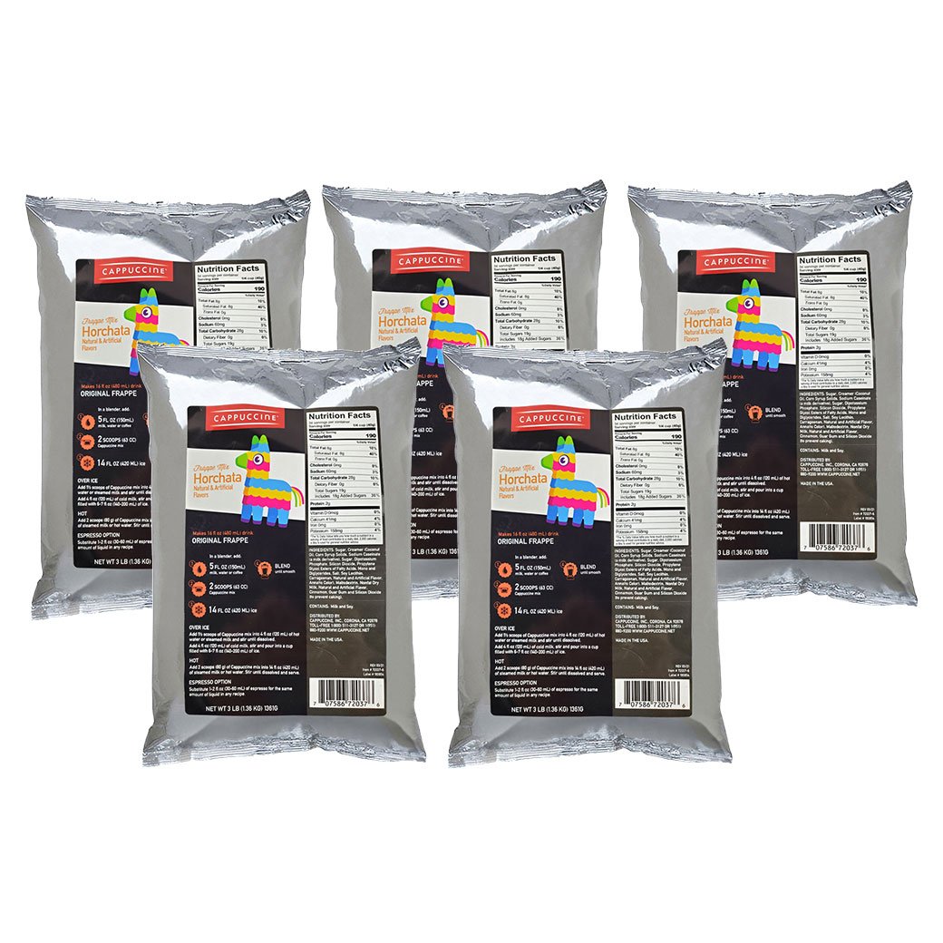 Cappuccine Case of 5 - Single Flavor