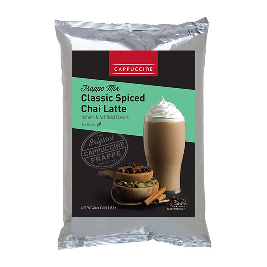 Cappuccine Chai Tea Individual Cappuccine Latte Mix - Classic Spiced Chai JL-Hufford