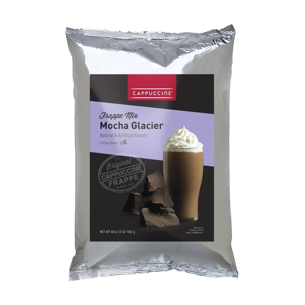 Cappuccine Mocha Glacier Ice Coffee Frappe Mix 3 lb Bag | J.L. Hufford