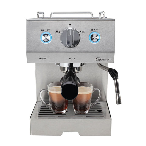 CoffeeTEAM GS Coffee Maker/Conical Burr Grinder Capresso