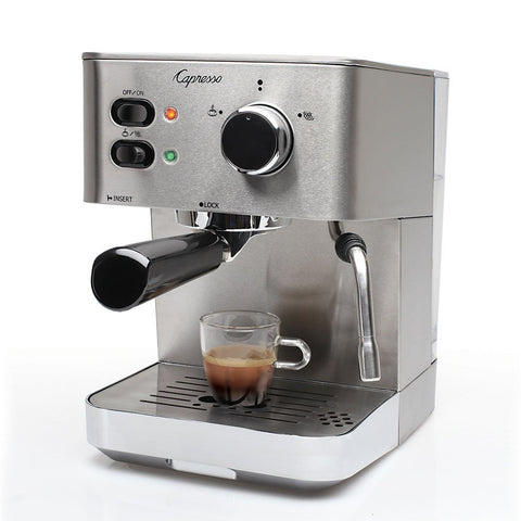 CoffeeTEAM PRO Glass Coffee Maker & Conical Burr Grinder Capresso