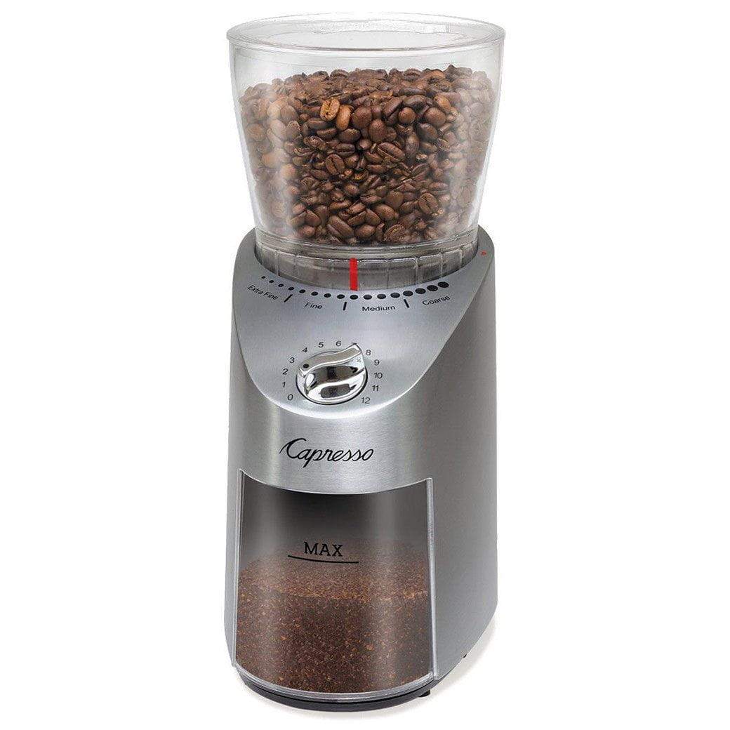 Capresso - Infinity Plus Conical Burr Coffee Grinder / Stainless Steel