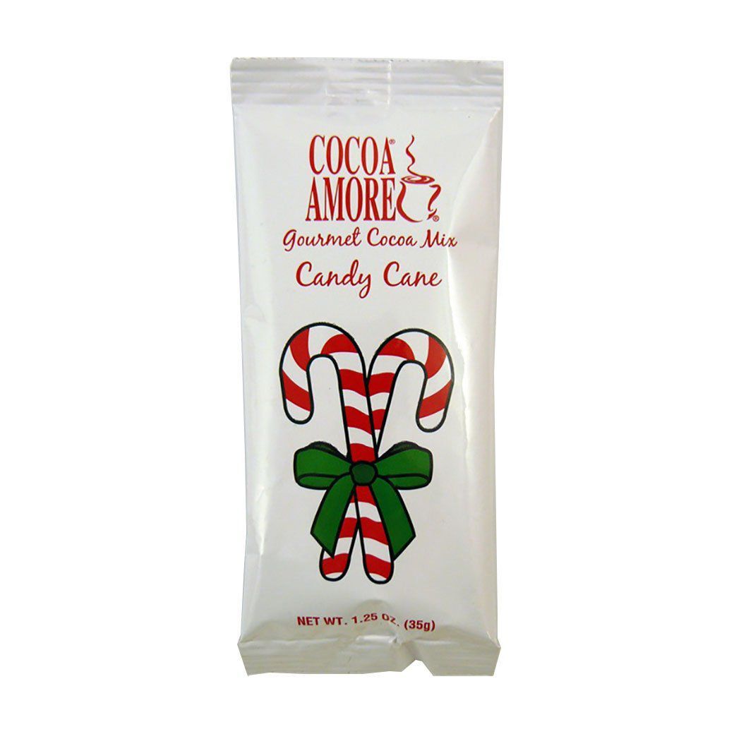 Cocoa Amore Hot Chocolate Candy Cane Cocoa Amore Single Serve Holiday Blend Hot Cocoa JL-Hufford