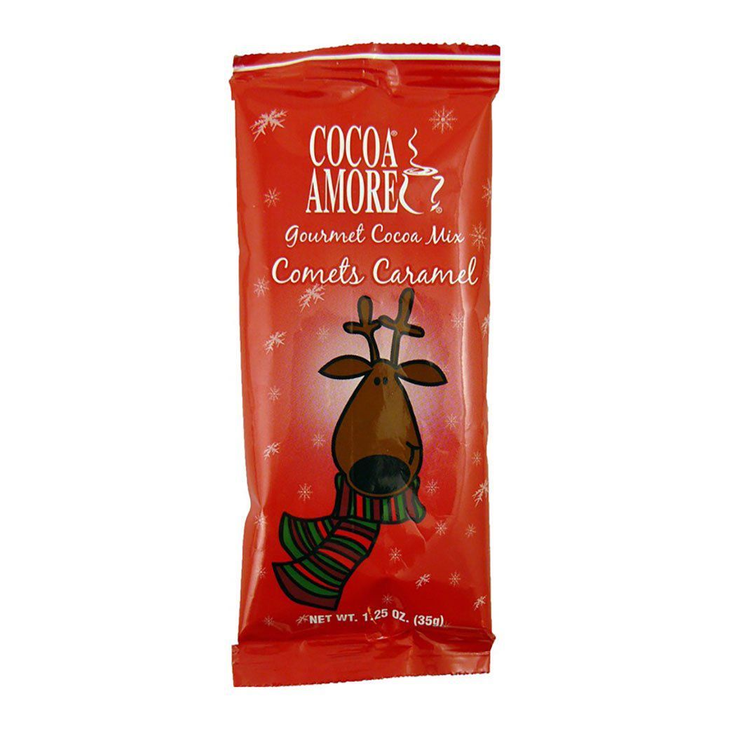 Cocoa Amore Hot Chocolate Comets’ Caramel Cocoa Amore Single Serve Holiday Blend Hot Cocoa JL-Hufford