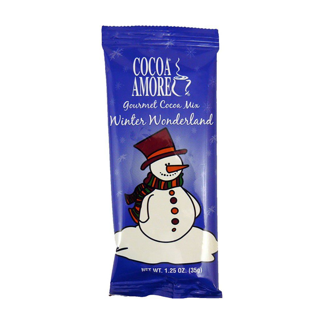 Cocoa Amore Hot Chocolate Winter Wonderland Cocoa Amore Single Serve Holiday Blend Hot Cocoa JL-Hufford