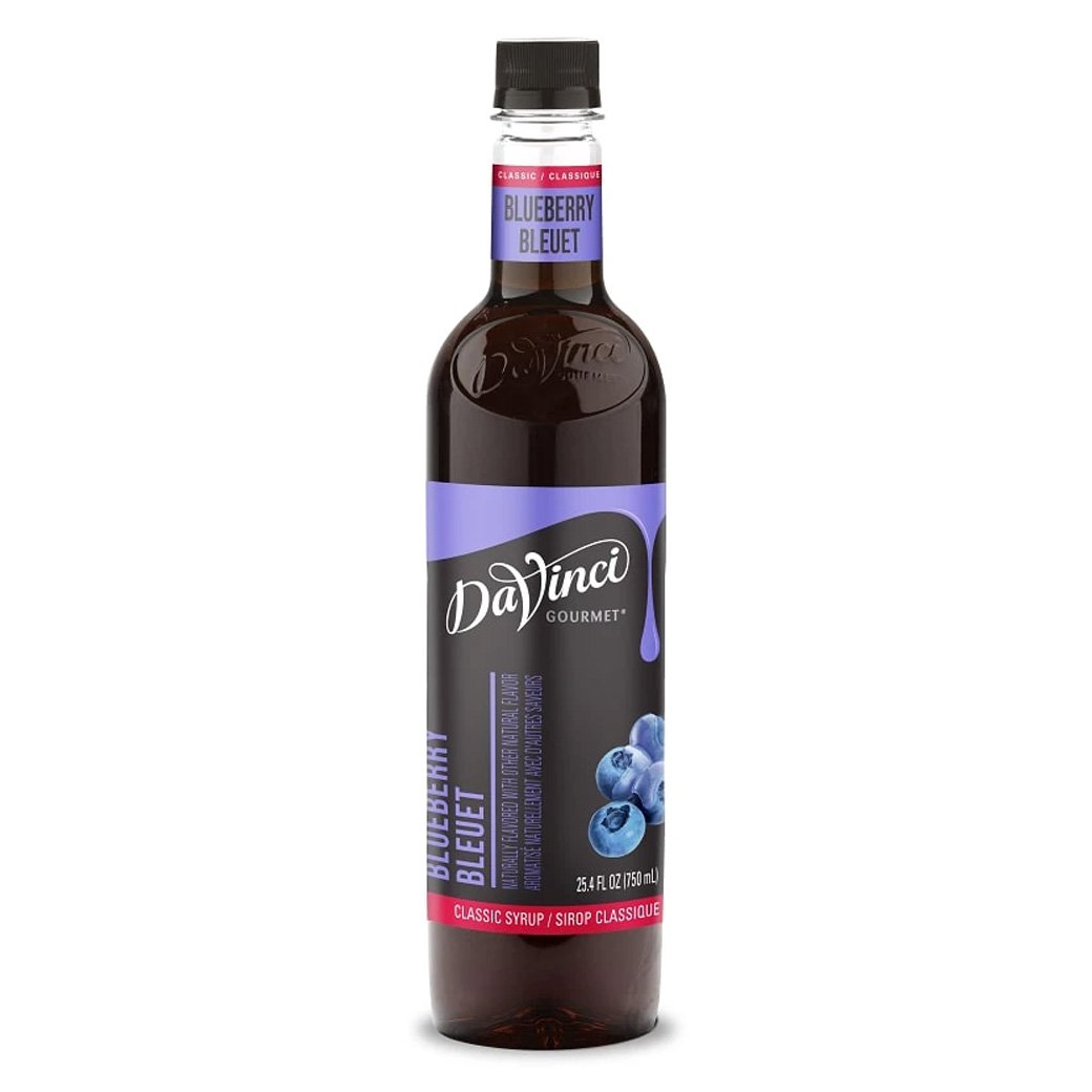 Bottle of Blueberry Davinci Syrup