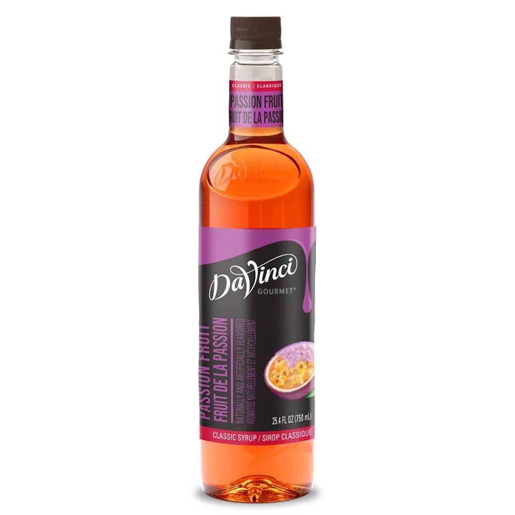 Bottle of Passion Fruit Davinci Syrup