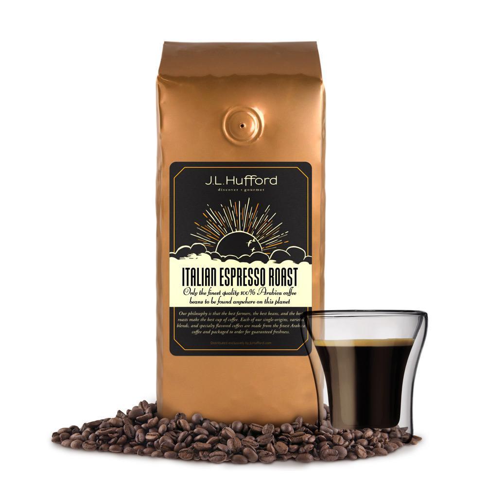 J.L. Hufford Italian Espresso Roast Coffee Bag