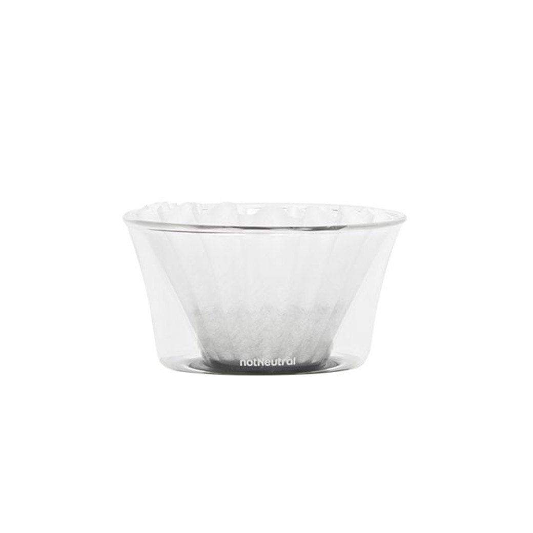 notNeutral Coffee Maker Parts and Accessories No Filters notNeutral GINO Glass Coffee Dripper JL-Hufford