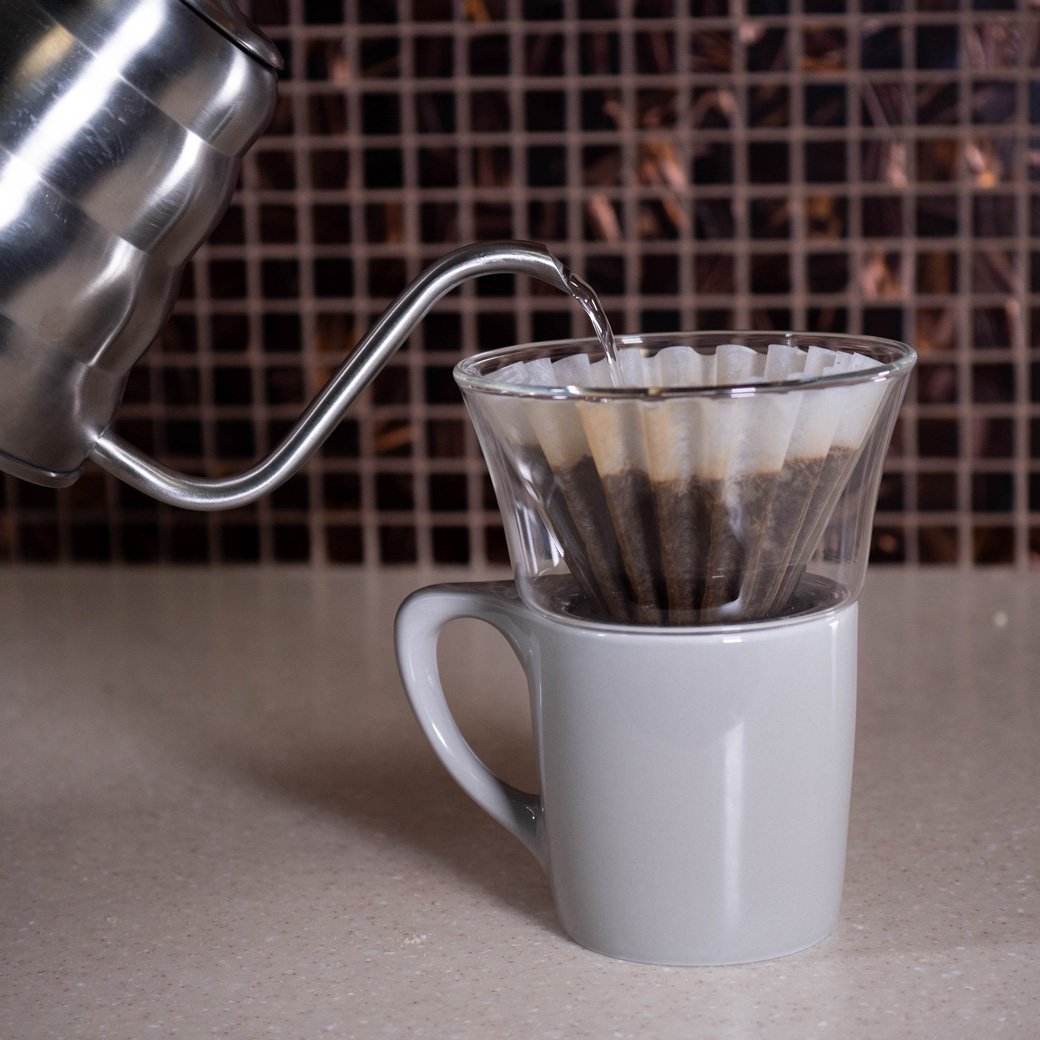 notNeutral Coffee Maker Parts and Accessories No Filters notNeutral GINO Glass Coffee Dripper JL-Hufford