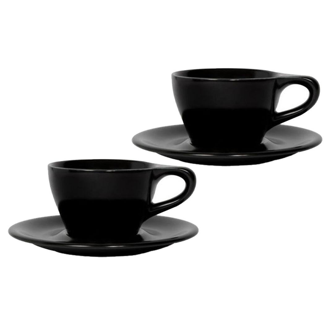 Latte Cup & Saucer (12oz) - Set of 2