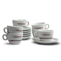 Nuova+Simonelli+Cappuccino+Cup+and+Saucer+-+Set+of+6