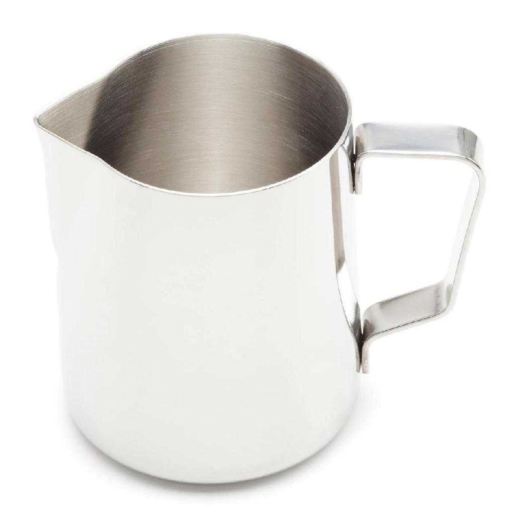 Steaming & Frothing Milk Pitcher Stainless WHITE