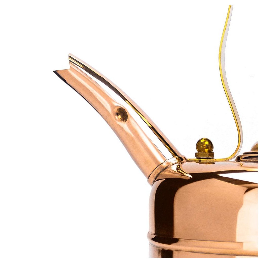 Richmond Dome Copper Whistling Tea Kettle - No. 12