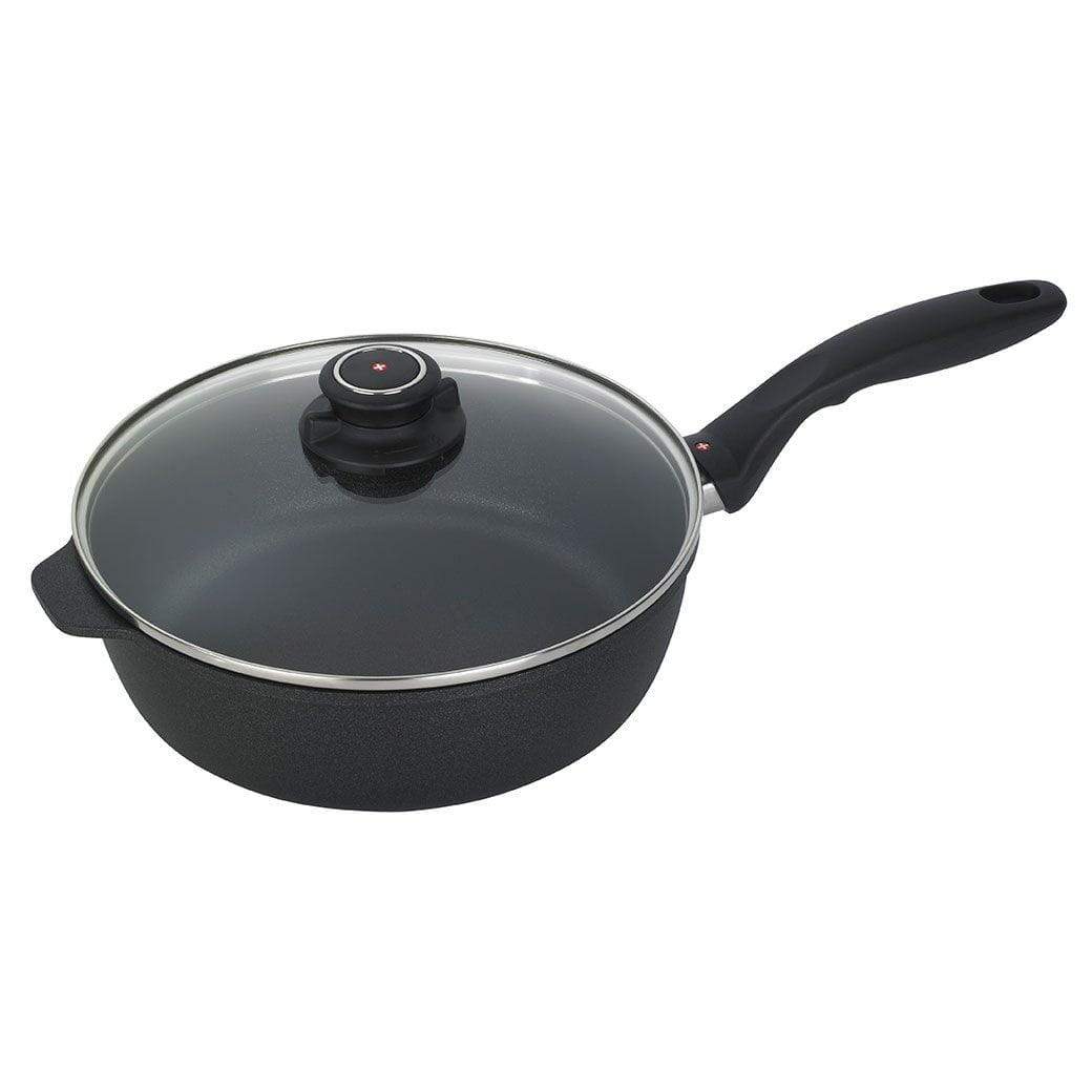 Swiss Diamond Saute &amp; Sauteuse Pans 9.5&quot; (3.2 Qt) Swiss Diamond XD Nonstick Saute Pan with Lid JL-Hufford