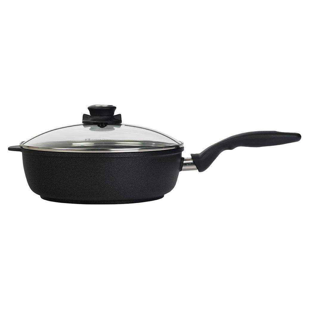 Swiss Diamond Saute &amp; Sauteuse Pans 9.5&quot; (3.2 Qt) Swiss Diamond XD Nonstick Saute Pan with Lid JL-Hufford