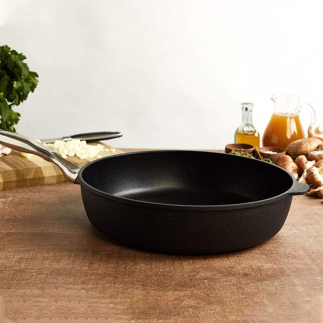 Swiss Diamond Skillets &amp; Frying Pans Swiss Diamond XD Nonstick 12.5&quot; Saute Pan with Lid JL-Hufford