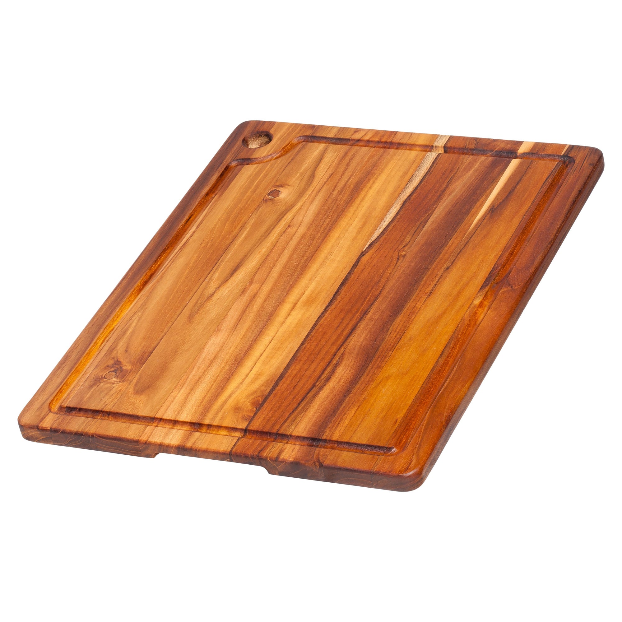 TeakHaus Cutting Boards Proteak Cutting Board with Juice Canal, 18&quot; x 14&quot; x 0.75&quot; JL-Hufford