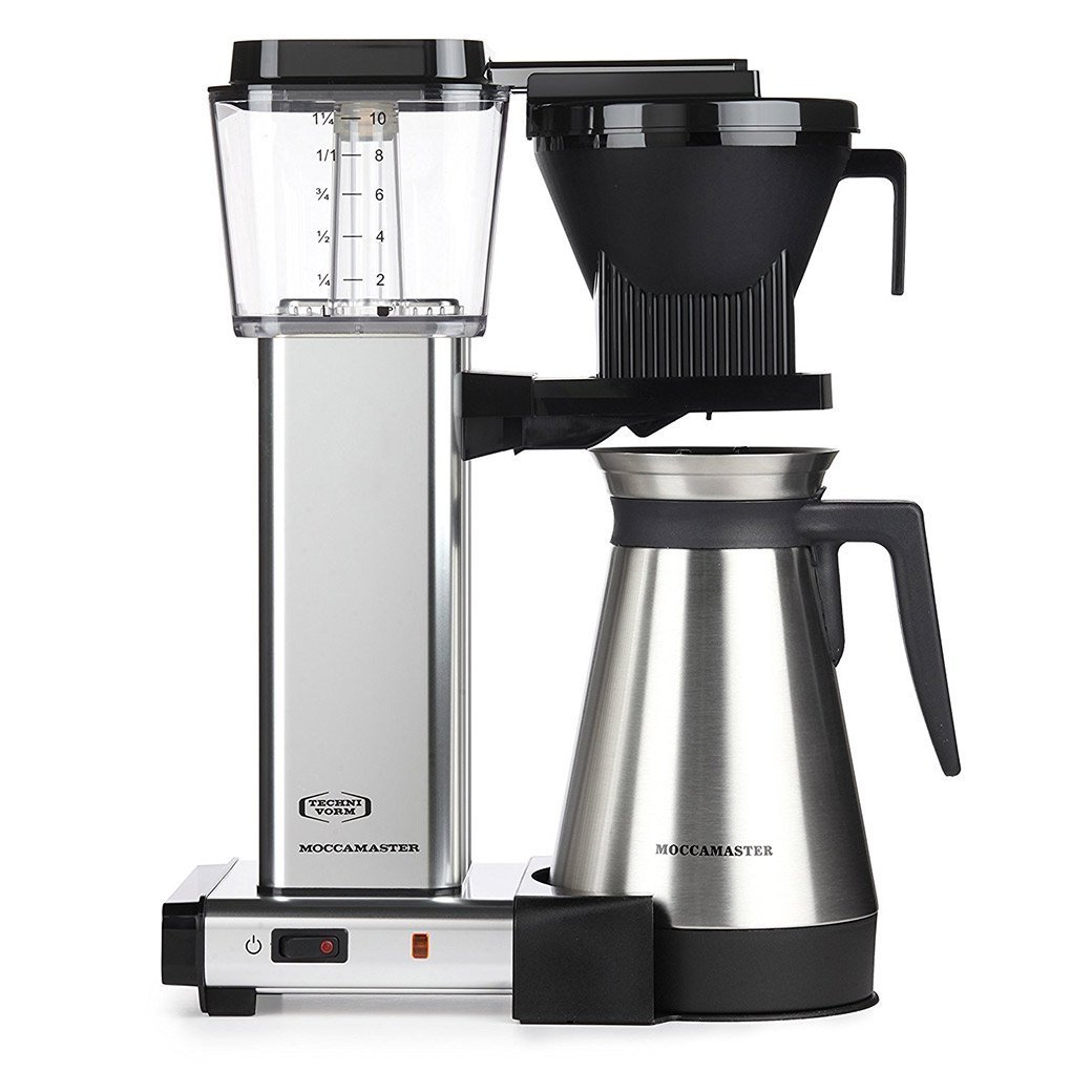 Technivorm Moccamaster KBT 741 Thermo Coffeemaker - Stainless Steel