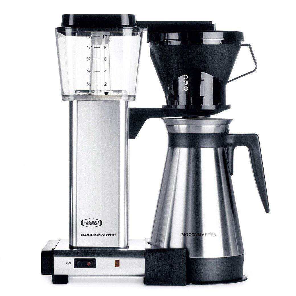 Technivorm Drip Coffee Makers Polished Silver Technivorm Moccamaster KBT 741 Coffee Brewer JL-Hufford
