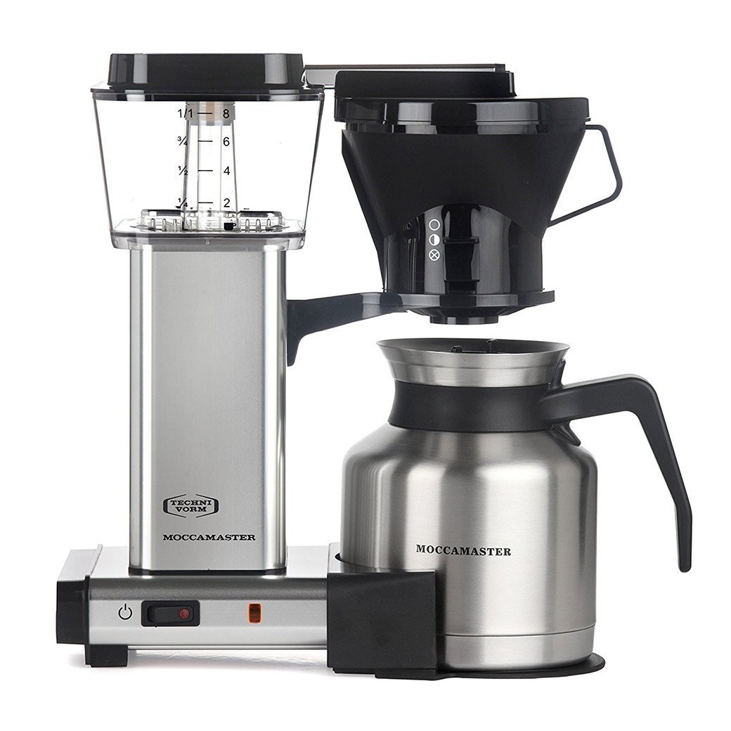 Technivorm Moccamaster KBTS 741 Coffee Brewer - Polished Silver - Demo Unit - Thumbnail 4