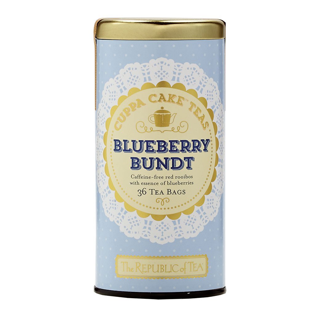 The Republic of Tea Gourmet Teas The Republic of Tea Blueberry Bundt Cuppa Cake Tea Bags 36 Ct. JL-Hufford