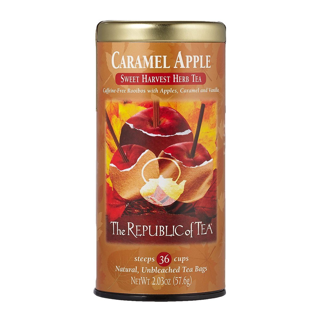 The Republic of Tea Gourmet Teas The Republic of Tea Caramel Apple Red Bags JL-Hufford