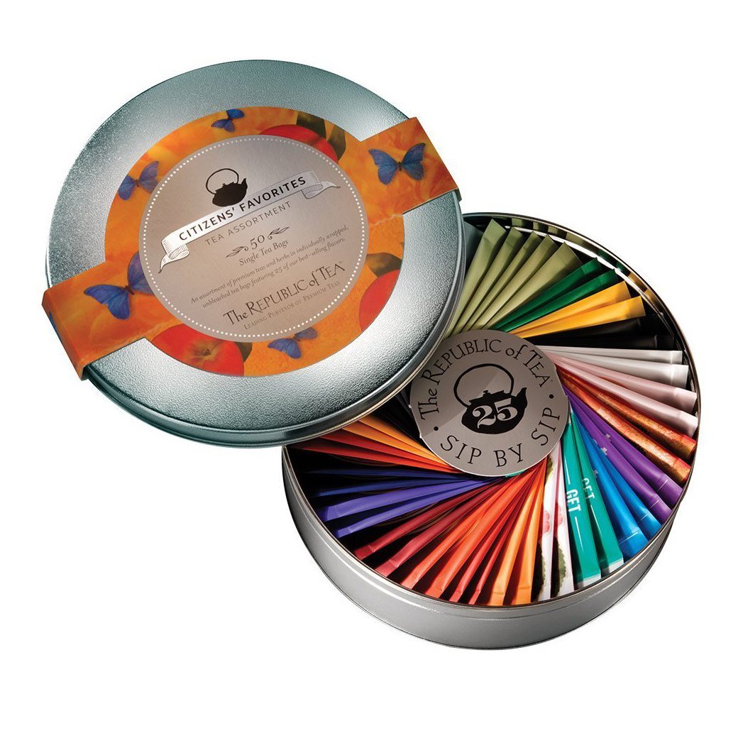 The Republic of Tea Gourmet Teas The Republic of Tea Citizens&#39; Favorites Tea Bag Assortment JL-Hufford