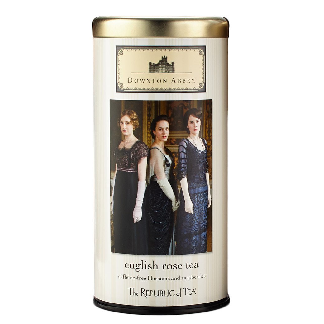 The Republic of Tea Gourmet Teas The Republic of Tea Downton Abbey English Rose Tea Bags JL-Hufford