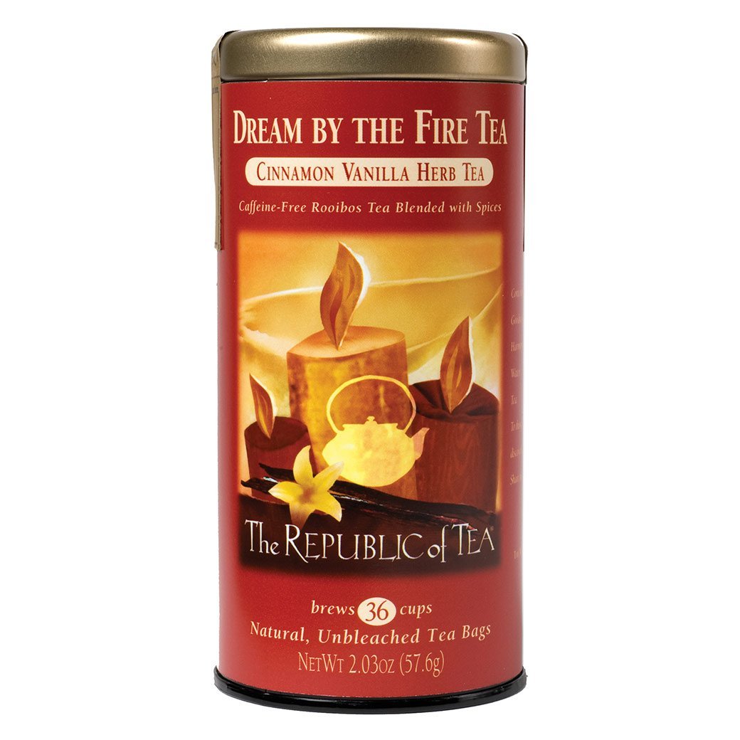 The Republic of Tea Gourmet Teas The Republic of Tea Dream by the Fire Red Tea Bags 36 Ct. JL-Hufford