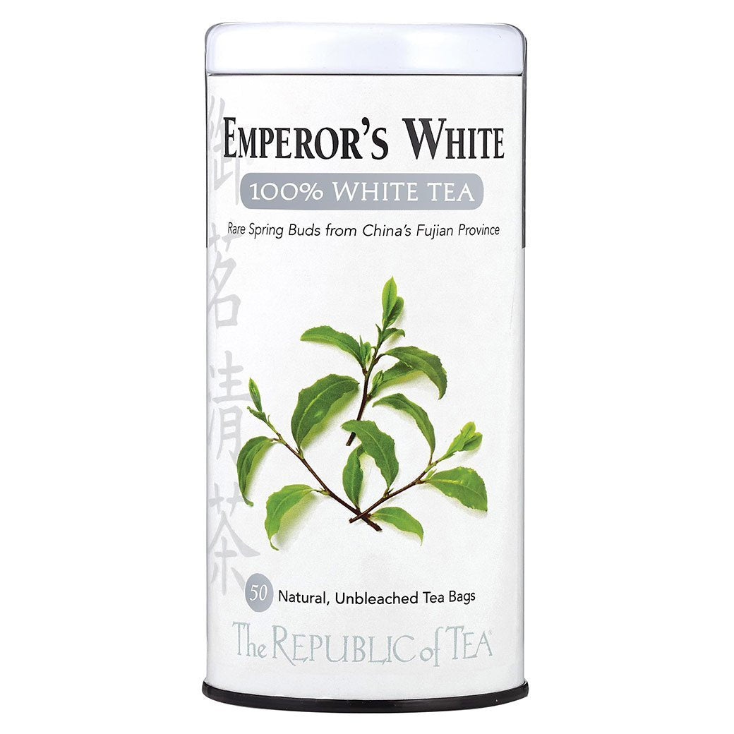 The Republic of Tea Gourmet Teas The Republic of Tea Emperor's White Bags JL-Hufford
