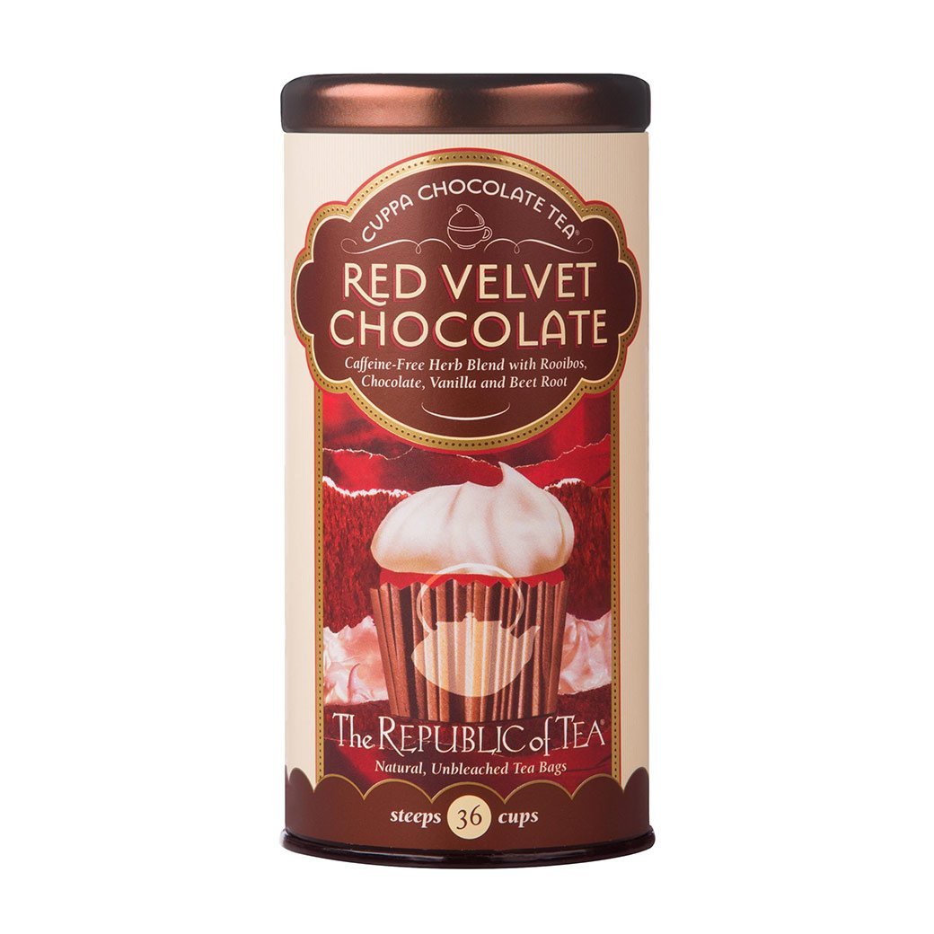 The Republic of Tea Gourmet Teas The Republic of Tea Red Velvet Chocolate Red Tea JL-Hufford