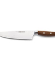 8" Wusthof Epicure Cook's Knife, Half Bolster displayed vertically on a white background